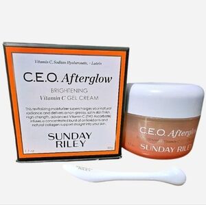 full size- Sunday Riley C.E.O. Afterglow Brightening Vitamin C Gel Cream